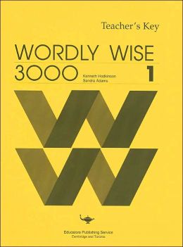 Wordly Wise 3000 Book 1 / Edition 1 By Kenneth Hodkinson | Paperback ...