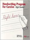 Handwriting Program for Cursive Right Handed