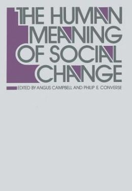 Human Meaning Of Social Change