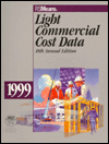 Means Light Commercial Cost Data, 1999