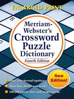 Merriam-Webster's Crossword Puzzle Dictionary, Fourth Edition