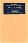 Research in Sociology of Education and Socialization: Selected Methodological Issues