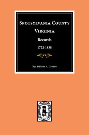 Spotsylvania County, VA. Records.