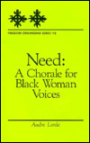 Need: A Chorale for Black Woman Voices