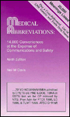 Medical Abbreviations: 14,000 Conveniences at the Expense of Communications and Safety