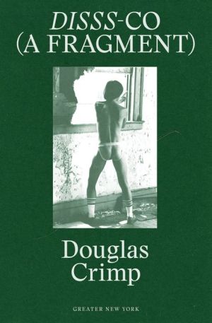 Douglas Crimp: DISSS-CO (A Fragment): From Before Pictures, A Memoir of 1970s New York