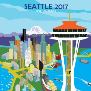 Seattle Wall Calendar: 2017