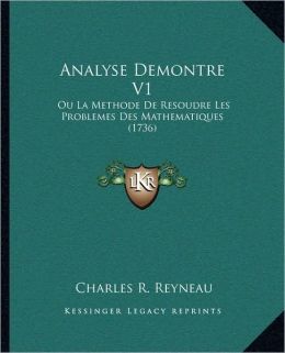 Analyse Demontre V1
