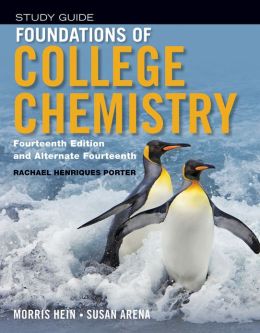 Foundations of College Chemistry, Student Study Guide
