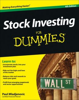 Stock Investing For Dummies by Paul Mladjenovic | 9781118376782