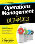 Book Cover Image. Title: Operations Management For Dummies, Author: Geoffrey Parker