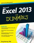 Book Cover Image. Title: Excel 2013 For Dummies, Book + DVD Bundle, Author: Greg Harvey