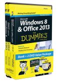 Book Cover Image. Title: Windows 8 and Office 2013 For Dummies, Book + 2 DVD Bundle, Author: Andy Rathbone