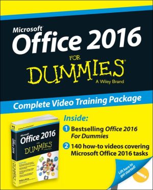 Office 2016 For Dummies, Book + Online Videos Bundle