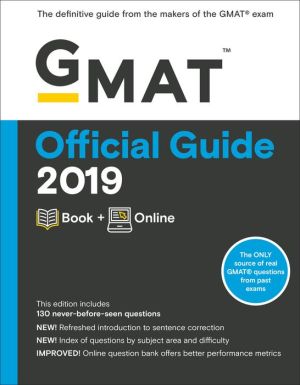 Book GMAT Official Guide 2019: Book + Online