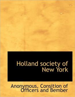 Holland society of New York