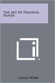 The Art Of Personal Prayer