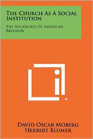The Church As A Social Institution