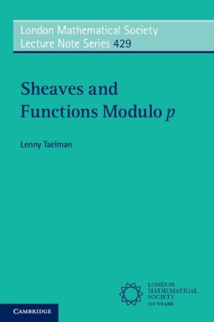 Sheaves and Functions Modulo p: Lectures on the Woods Hole Trace Formula