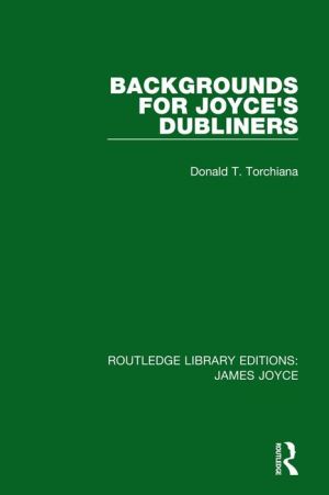 Backgrounds for Joyce's Dubliners