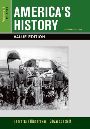 Loose-leaf Version of America's History, Value Edition, Volume 1