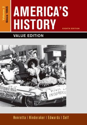 Loose-leaf Version of America's History, Value Edition, Volume 2
