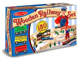 Wooden Railway Set