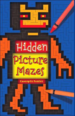 Conceptis Puzzles on Barnes   Noble   Hidden Picture Mazes By Conceptis Puzzles   Paperback