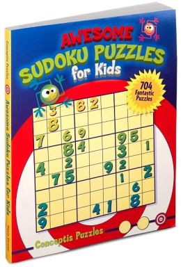 Conceptis Puzzles on Awesome Sudoku Puzzles For Kids By Conceptis Puzzles   Paperback