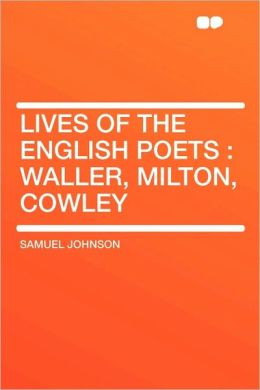 Lives Of The English Poets