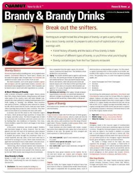 Brandy & Brandy Drinks (Quamut)