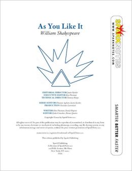 As You Like It (SparkNotes Literature Guide Series)