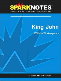 King John (SparkNotes Literature Guide Series)