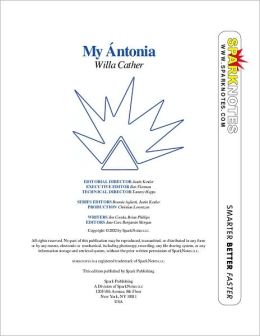 My Antonia (SparkNotes Literature Guide Series)