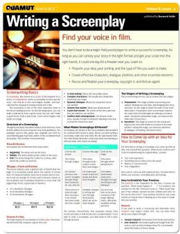 Writing a Screenplay (Quamut)