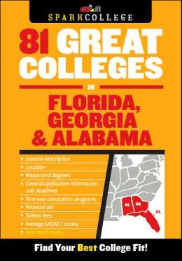 81 Great Colleges in Florida, Georgia and Alabama (SparkCollege)
