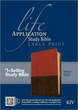 Life Application Study Bible KJV, Large Print, TuTone Tyndale