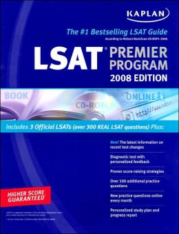 Kaplan LSAT 2008, Premier Program (w/ CD-ROM) (Kaplan LSAT Premier Program (W/CD)) Kaplan