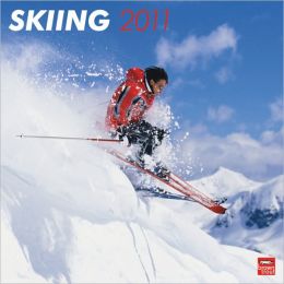 2011 Skiing Square Wall Calendar