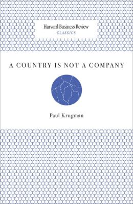 A Country Is Not a Company