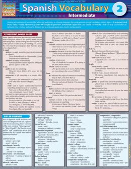 Spanish Vocabulary 2: Intermediate