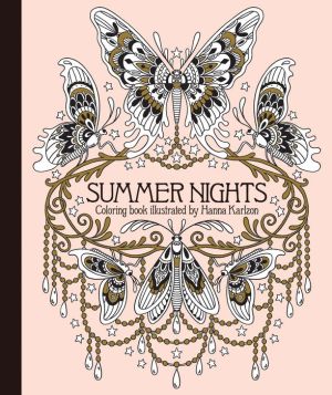 Summer Nights Coloring Book: Originally Published in Sweden as
