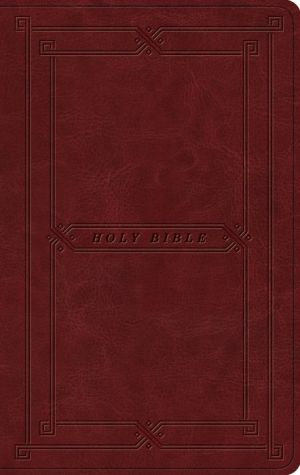 ESV Value Thinline Bible (Trutone, Cordovan, Vintage Frame Design)