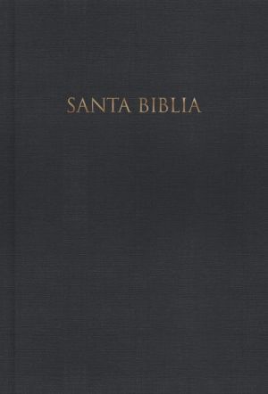 RVR 1960 Biblia Letra Grande con Referencias, negro tapa dura