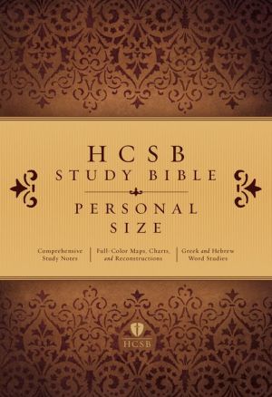 HCSB Study Bible: Personal Size Edition, Hardcover Indexed