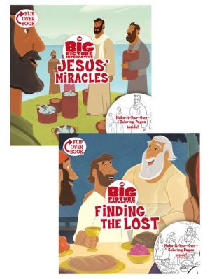 Jesus' Miracles/Finding the Lost, Flip-Over Book
