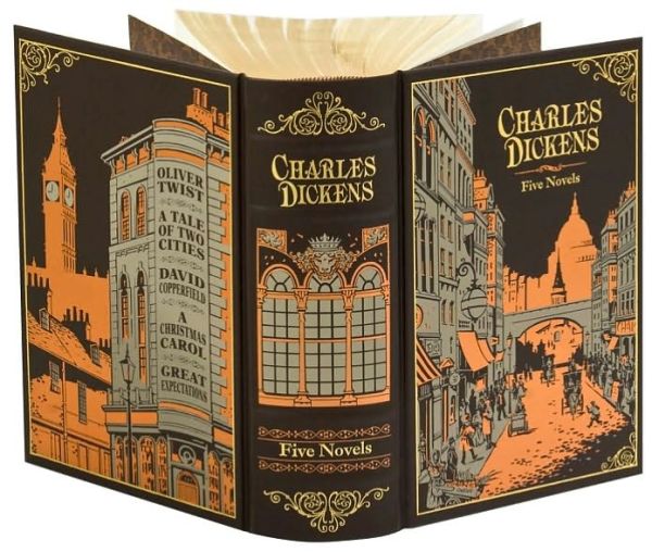 Charles Dickens: Five Novels (Barnes & Noble Leatherbound Classics)