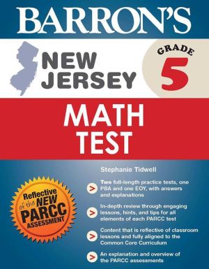 Barron's New Jersey Grade 5 Math Test