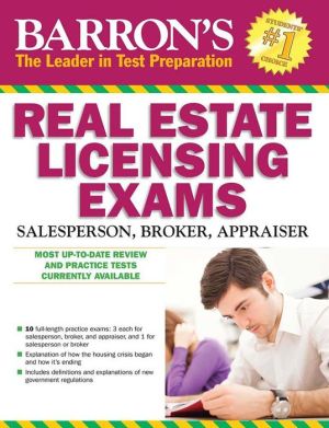 Barron's Real Estate Licensing Exams, 10th Edition