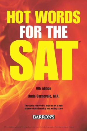 Hot Words for the SAT ED, 6th Edition
